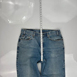550 Levis Jeans - 36W 30L Blue Cotton