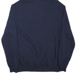 STADIUM Mens Navy Blue Notre Dame Irish Pullover Hoodie L Cotton Blend Casual