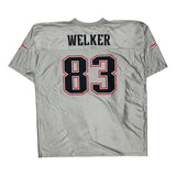 New England Patriots N.F.L. Team Apparel Nfl Jersey - 2XL Grey Polyester