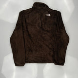 The North Face Fleece - Large Brown Polyester