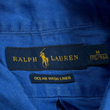 Ralph Lauren Shirt - Medium Blue Linen