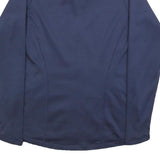 HELLY HANSEN Womens Navy Blue Softshell Jacket M Polyester Blend Zip Outdoor