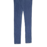 LEVI'S 721 Womens Jeans Blue Slim Skinny Denim Medium W26 L30 Skinny Fit Zip