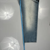 Trans Atlantic Taskforce Akademiks Graphic Jeans - 36W 30L Light Wash Denim