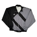 Adidas Track Jacket - Medium Black Polyester