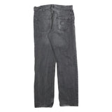 CARHARTT Mens Slim Black Jeans Denim W30 L32 Casual Cotton Blend Zip Closure