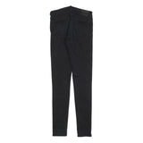 LEVI'S 711 BIG E Womens Jeans Black Slim Skinny Denim W26 L32 Stretch Cotton