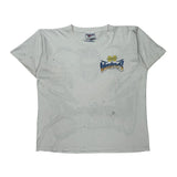 Wolverines Reebok College T-Shirt - Large White Cotton