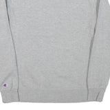 CHAMPION Womens Grey Sweatshirt Crew Neck S Cotton Blend Logo Pullover