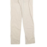 LEVI'S Mens Slim Beige Cotton Blend Zip Trousers W29 L32 Classic Straight Fit