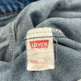 Made In USA 517 Levis Jeans - 33W 36L Blue Cotton