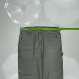 Unbranded Carpenter Pants - 34W 31L Gray Cotton