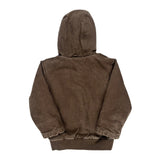 Age 6-7 Cat Jacket - XS Brown Cotton Blend