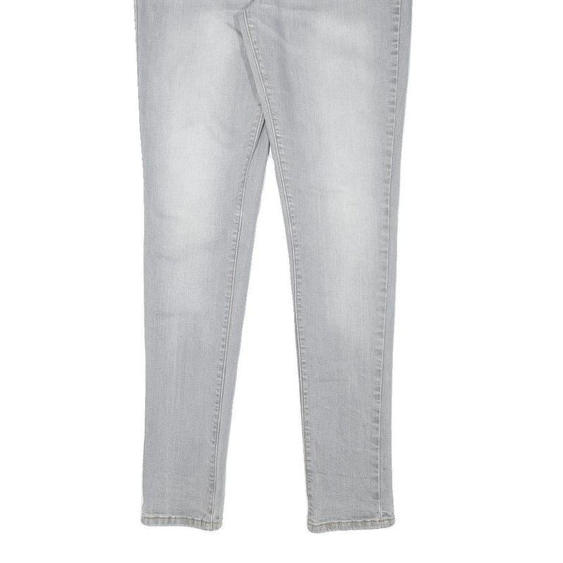 LEVI'S Womens Slim Light Blue Denim Jeans W31 L30 Stylish Zip Closure