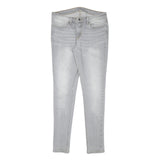 LEVI'S Womens Slim Light Blue Denim Jeans W31 L30 Stylish Zip Closure