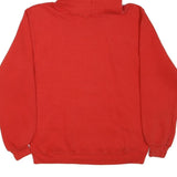 RUSSELL ATHLETIC Mens Red Austin Peay Football Pullover Hoodie M Sports