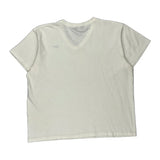 Nike T-Shirt - Large White Cotton