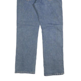 DICKIES Mens Jeans Blue Regular Straight Denim Medium W32 L30 Workwear Zip