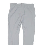 MAIER Womens Polyester Blend Light Grey Slim Straight Trousers W31 L28 Outdoor