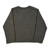 Armani Exchange Graphic Top - Medium Grey Cotton Blend