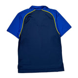 Nike Polo Shirt - Large Blue Polyester