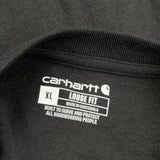 Carhartt T-Shirt - XL Black Cotton