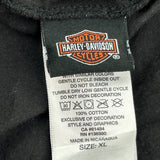 Harley Davidson Graphic Tank Top - XL Black Cotton