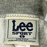 Made In USA Packers Lee Sport Nfl Sweatshirt - Large Grey Cotton