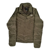 550 Fill The North Face Puffer - Small Khaki Nylon