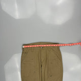 Carhartt Double Knee Carpenter Trousers - 30W 30L Beige Cotton Blend