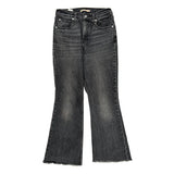 Levis Flared Jeans - 27W UK 8 Grey Denim