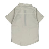 Age 5 Disney Cartoon Short Sleeve Shirt - Small White Cotton