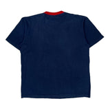 USA Levis Graphic T-Shirt - Large Blue Cotton