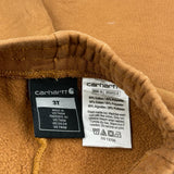 Age 3 Carhartt Joggers - 2XS Brown Cotton Blend