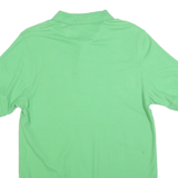 CHAPS Mens Green Polo Shirt Short Sleeve Embroidered Logo Size M Casual Summer