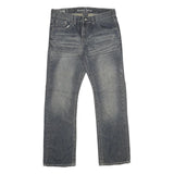 REQUEST JEANS Mens Relaxed Blue Denim Medium W34 L32 Classic Cotton Zip Pocket