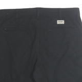 WRANGLER Mens Black Casual Shorts M W34 Cotton Blend Classic Fit