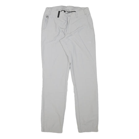 THE NORTH FACE Womens Polyester Blend Light Grey Regular Fit Straight Trousers