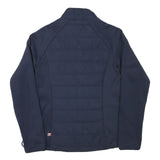 JACK WOLFSKIN Womens Navy Blue Jacket XS Polyester Blend Zip Outdoor Sportswear