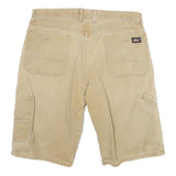 DICKIES Mens Shorts Beige Casual Cotton Blend XL W34 Workwear Utility