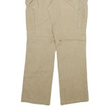 CARHARTT Womens Loose Fit Beige Denim Jeans W34 L30 Workwear Utility Durable