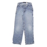 BLUENOTES Mens Jeans Blue Regular Straight Denim Light W26 L29 Casual Zip
