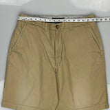 Tommy Hilfiger Chino Shorts - 33W 10L Beige Cotton