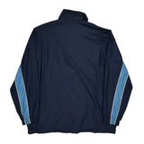 Fila Striped Windbreaker - 2XL Blue Nylon