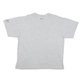 NIKE Mens Grey Air Force Volleyball Graphic T-Shirt L Crew Neck Short Sleeve