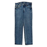 501 Levis Jeans - 30W 31L Blue Cotton