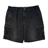 Dickies Cargo Shorts - 40W 10L Black Cotton