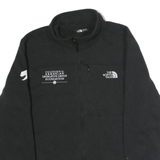 THE NORTH FACE Mens Black Cotton Zip Jacket L Classic Logo California Armenian