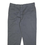 DICKIES Mens Cotton Blend Regular Fit Straight Leg Trousers W40 L32 Workwear