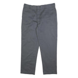 DICKIES Mens Cotton Blend Regular Fit Straight Leg Trousers W40 L32 Workwear
